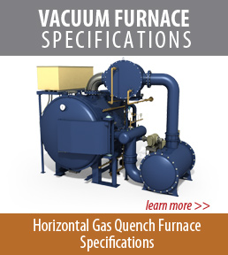 horizontal vacuum furnace specifications