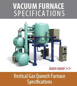Vertical vacuum furnace specifications