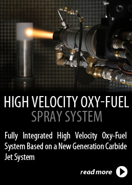 high velocity oxy-fuel spray system