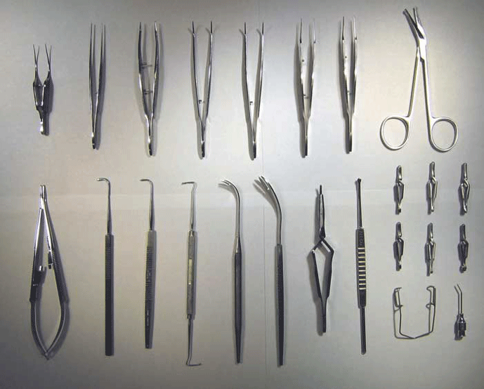 Figure 4 | Retina surgical instruments