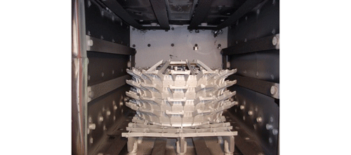 Figure 16 | Annealing of nickel-based superalloy fighter jet afterburner housings (courtesy of Solomon Engineering)