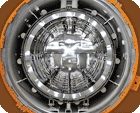 ih0907-vst-fig_1-sm.gif Fig. 1. Modular hot zone within vacuum chamber showing heating incl. insulation, supporting structure and hearth.