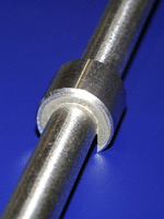 A 304-stainless bar-stock component that was vacuum-brazed with AMS 4786 brazing filler metal (BFM), for use in ground-power turbines. Photo courtesy of Woodward Fuel Systems (Greenville, SC)