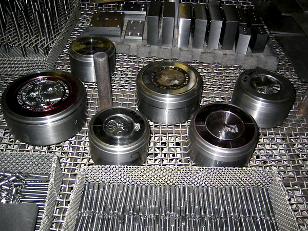 Figure 2 Typical Load of Tools for Vacuum Heat Treating - (Photograph Courtesy of Nevada Heat Treating, Inc.)