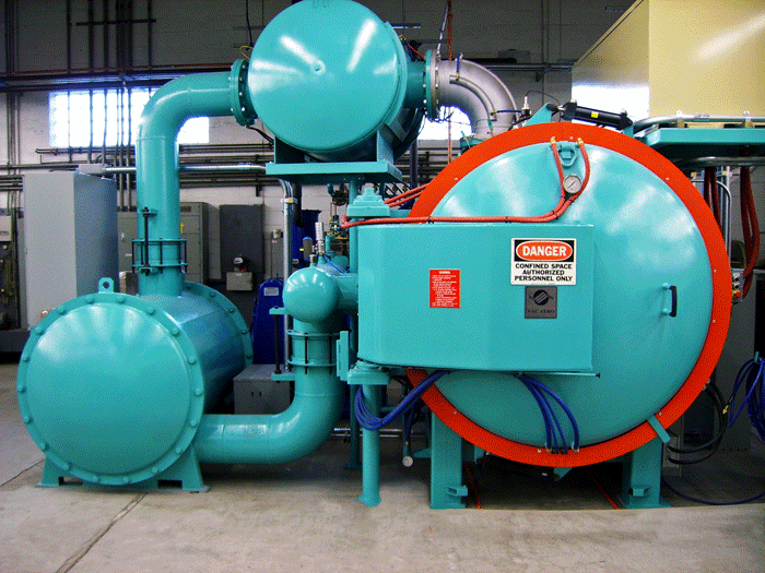 Fig. 1 Typical Single Chamber Vacuum Furnace for Tool Steel Hardening - (Photograph Courtesy of Vac Aero International)