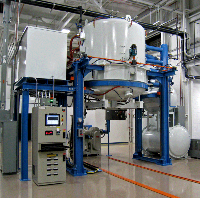 Vertical Cold Wall Vacuum Furnace