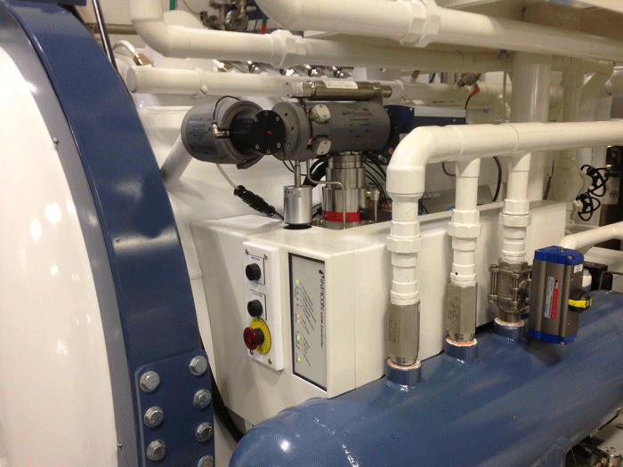 Figure 2 - In-Situ Mounting of an RGA Unit