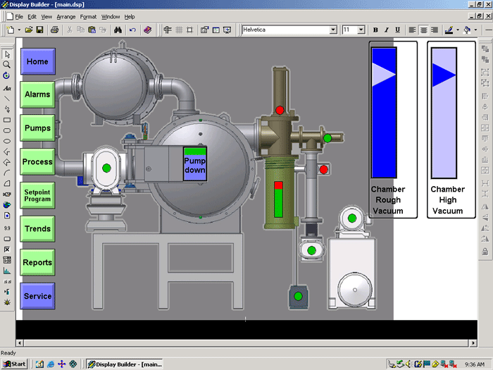 Figure 5 HMI Interface and SCADA System Package. (Photograph Courtesy of Vac-Aero International)