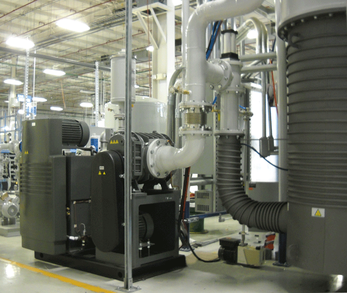 Figure 2 - Typical Single Chamber Vacuum Furnace Pumping Package