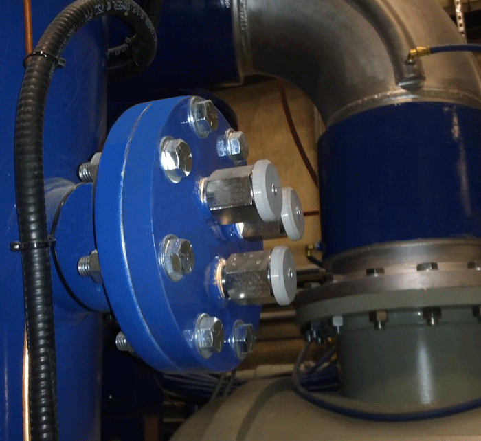 Figure 1 - Pressure Relief Valves Atop of Typical Vacuum Furnace - (Photograph Courtesy of Vac-Aero International)