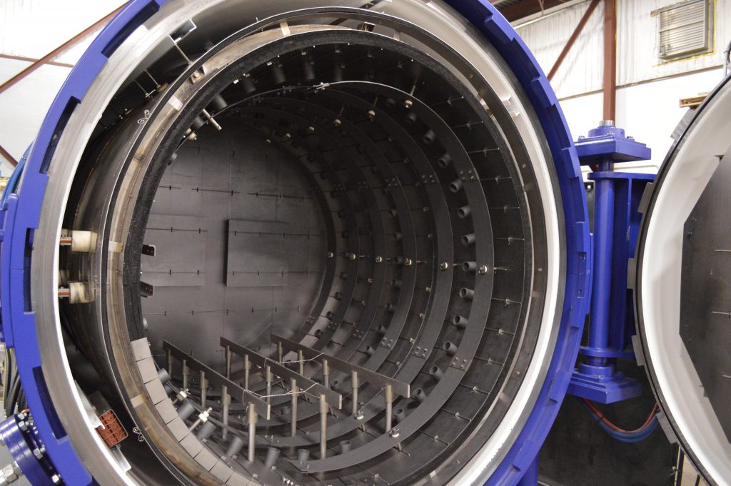 Figure 2 | Typical single chamber horizontal vacuum furnace