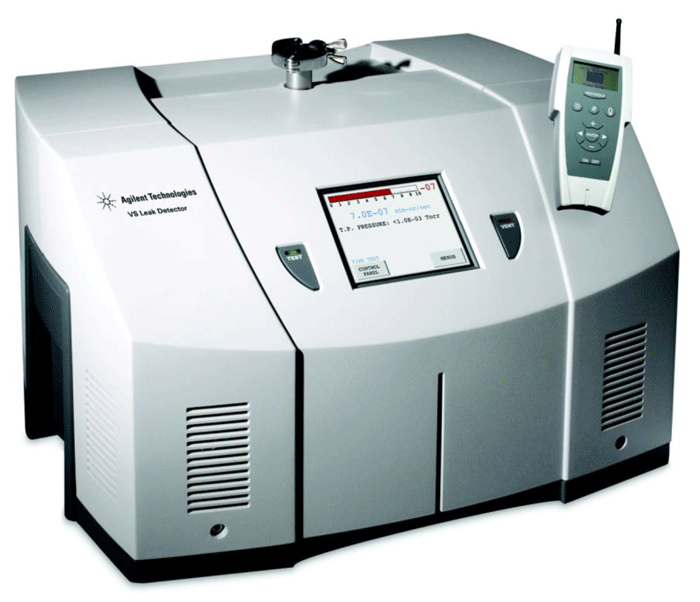 Figure 1 [1] Portable Helium Mass Spectrometer with Remote Control Capability (Photograph Courtesy of Agilent Technologies)