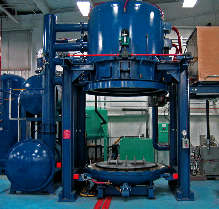 Figure 3 - Typical Vertical Vacuum Furnace 