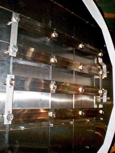 Figure 8 | Heating elements mounted on the interior of furnace door2