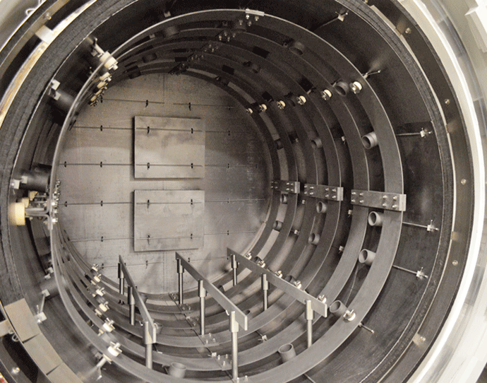 Figure 5 | Graphite heating elements in a vacuum furnace2 