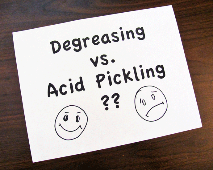 Fig. 1 A question that still comes up -- are two steps needed, or can pickling do both?