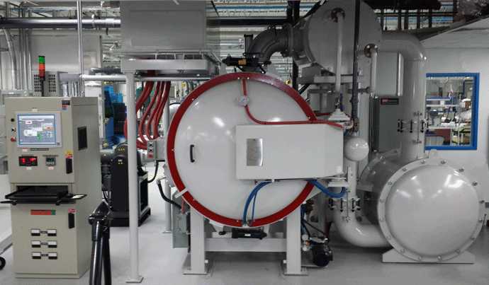 Figure 1. Typical Horizontal Vacuum Furnace