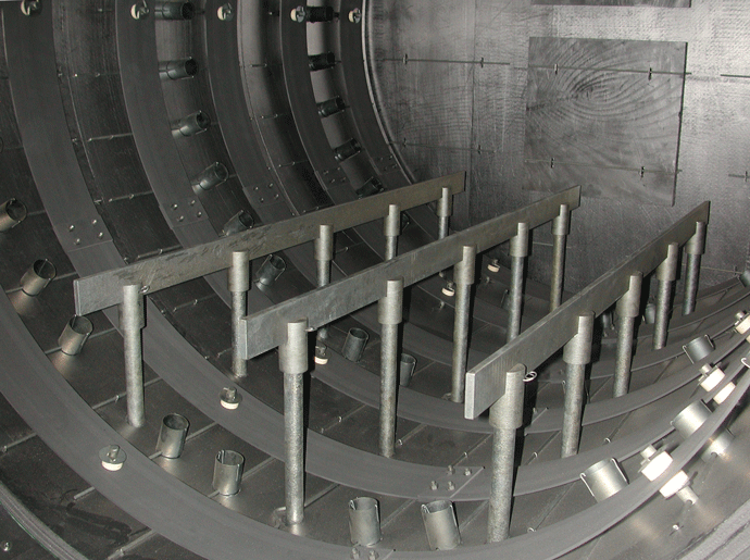 Figure 6 | Load supports are mounted in slotted holders to allow expansion and contraction1