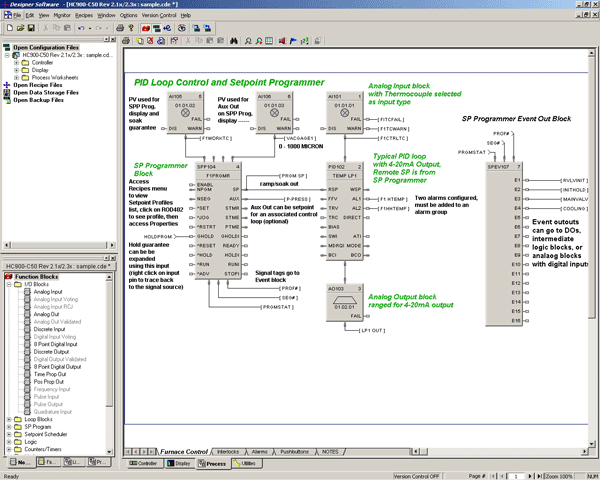 Figure 4 - Hybrid Control Designer Tool
