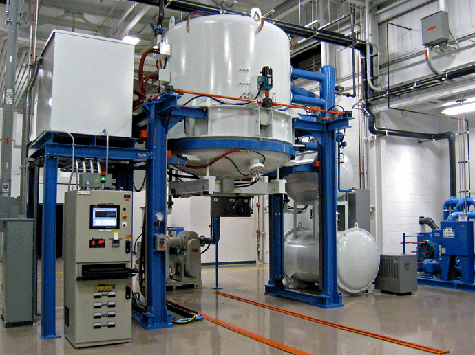 Figure 2 | Typical Vertical Vacuum Furnace